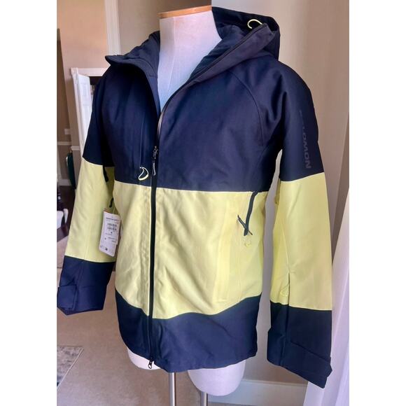 NWT Saloman transfer puff ski snowboard jacket size M - Picture 2 of 11